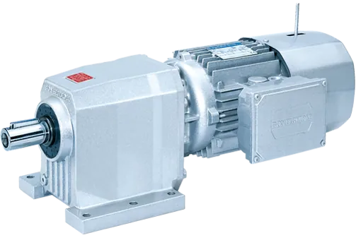 Motorreductor coaxial Bonfiglioli serie C con patas